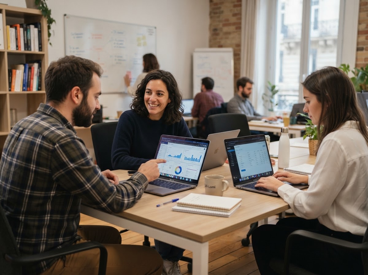 Palyor Fervane — équipe travaillant sur l'analyse de données financières